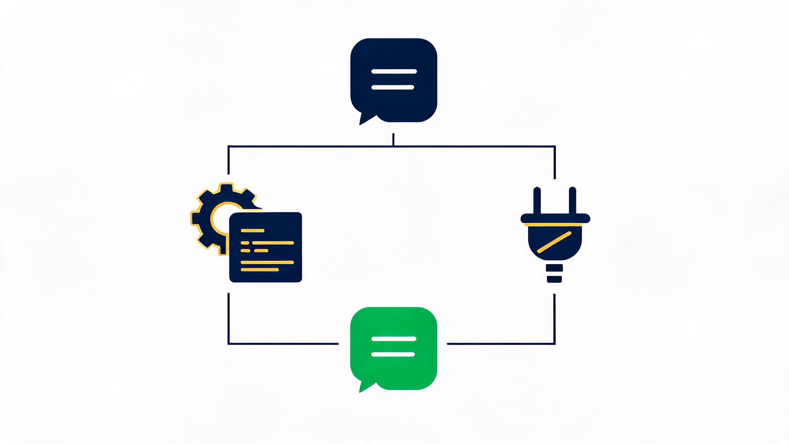 LINE Messaging API 接入对比配图