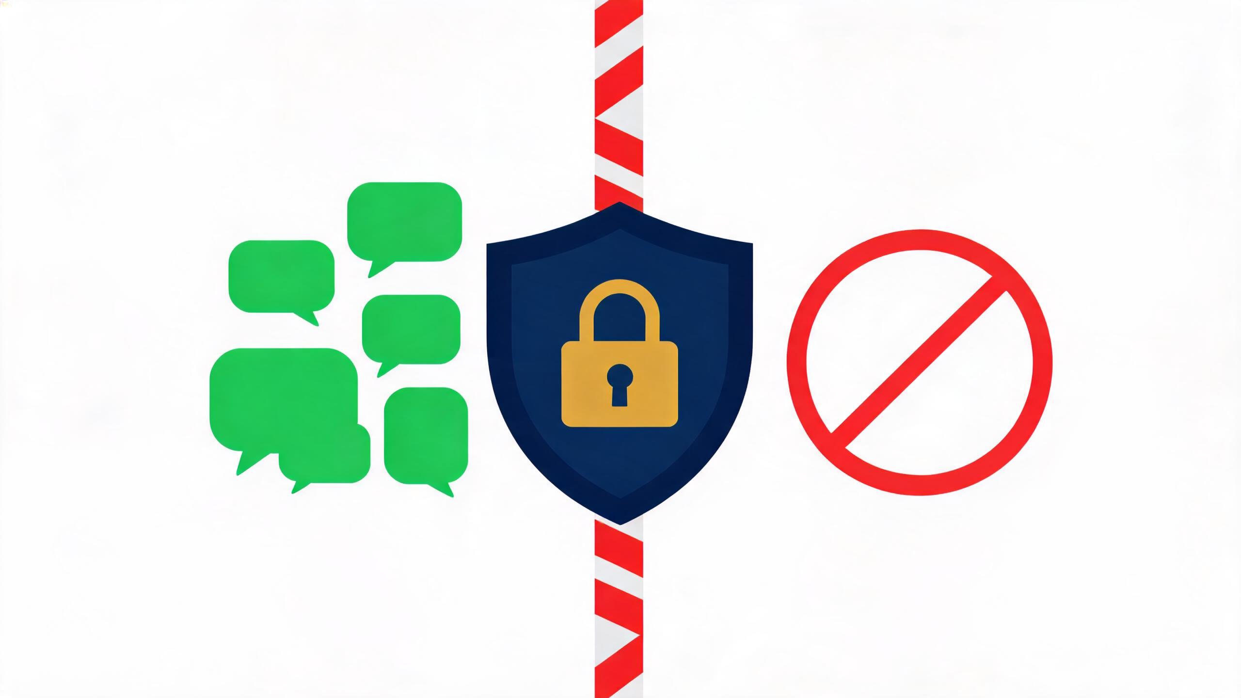 LINE 风控边界红线配图